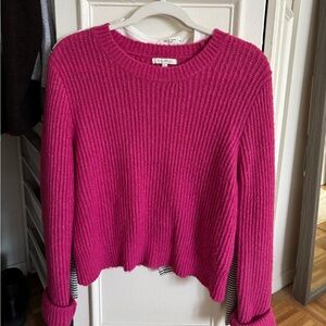 Z Supply Hot Pink Sweater